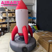 Décoration Thématique, Modèle de Fusée Gonflable pour Activités Intérieures