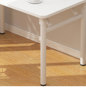 Nội thất văn phòng màu trắng gấp bàn máy tính đào tạo bàn viết văn phòng nhà sinh viên học bàn góc bàn - Product Image 6