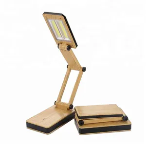 Flexible largo oscilación brazo Escritorio de led lámpara ajustable plegable mesa de lectura de la lámpara