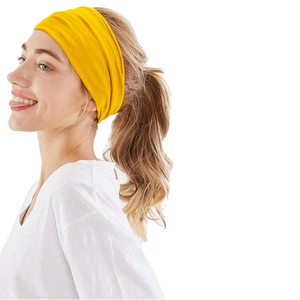 Elastic PU Material Satin Fabric Printed Headscarf Ladies Sports Sweat-Absorbent Fashion Atmospheric Adjustable <b>Headband</b> - Product Image 1