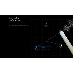Embout de queue de billard Kamui Clear Black 13 mm, remplacement souple - Product Image 5