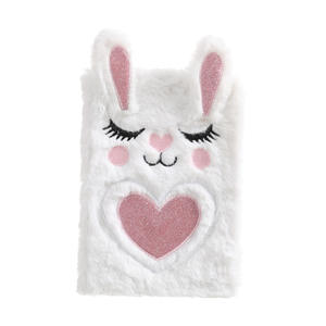 Hiver Peluche Cartoon <span class=keywords><strong>Fille</strong></span> Renard Carnet <span class=keywords><strong>Primaire</strong></span> Étudiant Mignon lapin novos Enfants - Product Image 1