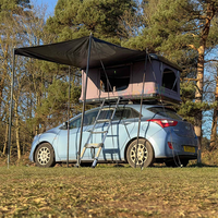 Tente de camping rigide en aluminium Dach Zelt Tente de toit de voiture rigide 4x4 Suv Tente de toit pour voitures