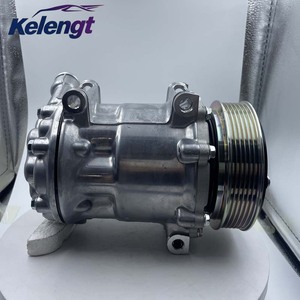 Compresseur de climatisation automobile 9670022180 9648238480 pour Citroën C5 C8 <span class=keywords><strong>Xsara</strong></span> <span class=keywords><strong>Xsara</strong></span> <span class=keywords><strong>Picasso</strong></span> Peugeot 406 407 - Product Image 2