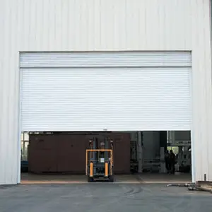 Keamanan Aluminium Aloi Penutup Rol Otomatis Bagian Pintu Vertikal
