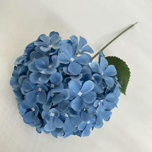 Hydrangeas artificiels en soie, fleurs artificielles pour la décoration <span class=keywords><strong>de</strong></span> mariage, d'événements et <span class=keywords><strong>de</strong></span> fêtes, fleurs décoratives pour mariage - Product Image 5