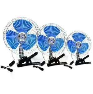 Direct Factory 8inch 12/24V Portable Touch Control Strong Wind Low Noise Modern Design Blue Plastic Metal <b>Car</b> Cooling Fan Home - Product Image 6