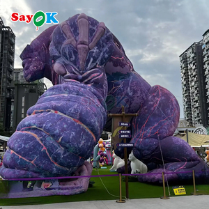 Sayok Personnage de dessin animé gonflable à conception libre, publicité géante gonflable King Kong, <span class=keywords><strong>grand</strong></span> gorille à louer - Product Image 4