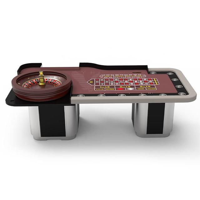 YH Casino Wooden Roulette Table