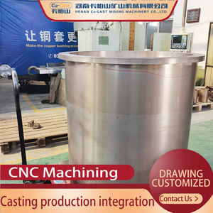 Piezas de aceite de buje de cojinete de manga de bronce ZCuPb20Sn5 de alta resistencia al desgaste con proceso de fundición de cobre - Product Image 3