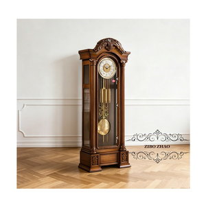 Orologio da Terra Moderno e Semplice con Movimento Meccanico <span class=keywords><strong>Hermle</strong></span>, Silenzioso con <span class=keywords><strong>Pendolo</strong></span>, per Uso Interno - Product Image 1