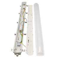 Module LED FR4 32W 180 lm/W IP65 IK08 avec valve de respiration, garantie 7 ans, 100 000 heures, pour entrepôt, éclairage LED Tri-Proof
