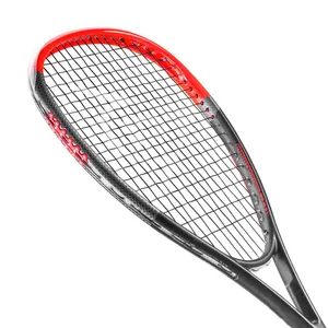 Hochwertige Original Factory Sale Langlebige Kohle faser Custom ized Design Squash Racket BLACKS TORM