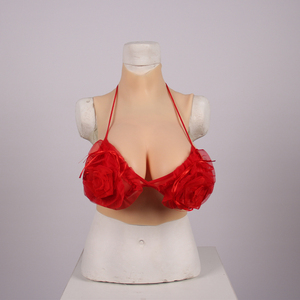 Seksi sürükle Queens & transvestisti için kostüm aksesuarı meme formları silikon Texture doku yetişkin seks oyuncak 87cm büstü - Product Image 1