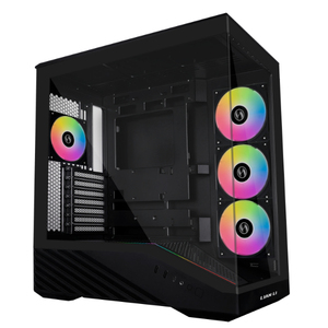 LianLi Vector V100 boîtier ATX blanc acier 7 emplacements PCIe fenêtre latérale carte <span class=keywords><strong>m</strong></span>ère ATX Compatible 420mm tour GPU boîtier d'ordinateur de jeu - Product Image 1