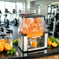 Automatische citruspersmachine, hele vruchten sinaasappelpers, commerciële roestvrijstalen sapmaker, elektrische extractor
