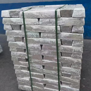 Pure 99.99 Block Zinc Aluminum Alloy <b>Ingots</b> Tin/<b>Lead</b> <b>Ingot</b> Metal for Sale - Product Image 1