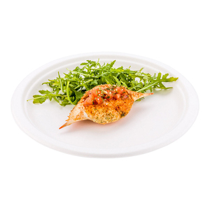 Wholesale Eco-Friendly Biodegradable Reusable <b>Disposable</b> Corn Starch Round Food <b>Plates</b> and Containers for Party - Product Image 2
