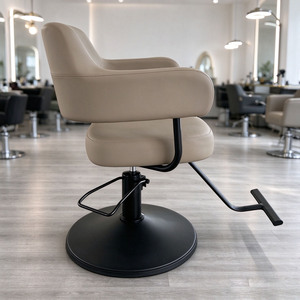 เก้าอี้ตัดผมไฮดรอลิกหุ้มหนัง PU สำหรับร้านเสริมสวย - Product Image 3