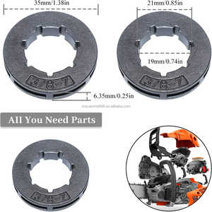 3/8 "8 dents 7 cannelures pignon jante remplacement pour Husqvarna 394 395 Stihl 064 066 088 090 MS660 MS880 tronçonneuse pièces de rechange - Product Image 3