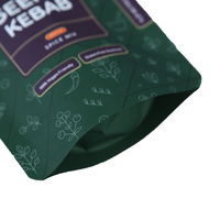 Op maat gemaakte herbruikbare staande pouch voor snoep, gedroogd fruit, snacks en voedselverpakkingen, plastic verpakking met ritssluiting en logo