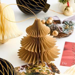 À la mode moderne nouveau papier de bureau ornements d'arbre de Noël Mini décorations de Noël - Product Image 3