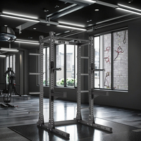 Équipement de fitness de haute qualité pour salle de sport, rack à haltères durable et bancs, rack d'entraînement de puissance