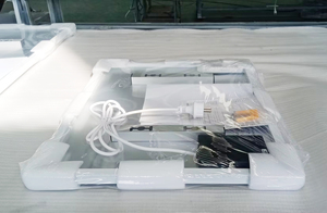 230V dễ dàng nhà di động EU UK carbon pha lê hồng ngoại Bảng điều khiển ánh sáng Yoga Trần 1000W nóng Yoga phòng tường nóng điện trắng - Product Image 6