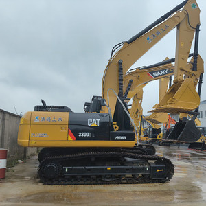 Excavatrice lourde CAT 330D2L de 33 tonnes avec godet de 1,5 m³ de capacité, excavatrice sur chenilles d'occasion - Product Image 1