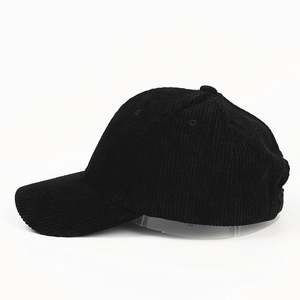 Autumn and Winter Corduroy Baseball Cap Korean Style Solid Color Fashionable <b>Warm</b> Curved <b>Hat</b> <b>for</b> <b>Men</b> Women All-Match - Product Image 3