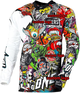 Custom Off-Road Cycling Biking Sport Wear Racing Long Sleeve Jerseys Best Downchill <strong>Mountain</strong> Bike MTB <strong>T</strong> <strong>Shirts</strong> for Men Women - Product Image 1