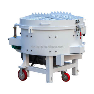 <b>Electric</b> Refractory <b>Pan</b> Mixer for Mortar and Precast Concrete Mixing - Product Image 6