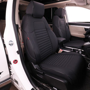 ชุดหุ้มเบาะหนังระบายอากาศ EKR แบบปรับแต่งได้ 5 ที่นั่ง สำหรับ <span class=keywords><strong>Honda</strong></span> CRV/Civic/Jade/Fit/<span class=keywords><strong>Jazz</strong></span>/Odyssey/City/ACCORD - Product Image 1