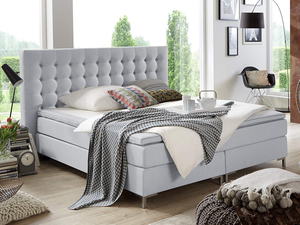 Lit à <span class=keywords><strong>sommier</strong></span> européen de luxe 3-en-1 (base/matelas/métal) – Personnalisable, OEM, Fournisseur en gros unique pour les détaillants de meubles - Product Image 1