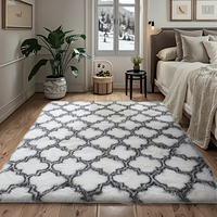 Tapis d'intérieur moelleux et luxueux, grand format, prix de gros