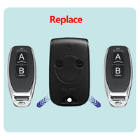 Clone de télécommande universelle sans fil RF 315 433 Mhz pour le remplacement de la télécommande de porte de garage