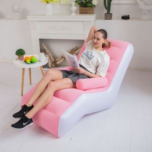 Maxfree 2026 Canapé Gonflable Moderne, Fauteuil de Sieste Élégant et Confortable, Pliable en Forme de S pour Salon - Product Image 3