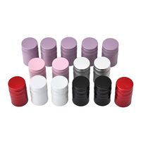 Bouchon de bouteille en aluminium personnalisable anti-contrefaçon pour whisky et vin rouge