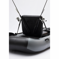 Kayak gonflable de pêche OEM d'usine, meilleur prix, avec pompe, pagaie et siège gonflable