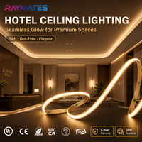 Tira de Luz LED COB RAYMATES Limitless de Luz Blanca, 12v/24v, un Solo Color, Súper Brillante, para Uso en Interiores