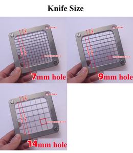 เครื่องตัดมันฝรั่งแครอทแผ่นยาว<span class=keywords><strong>3</strong></span>ขนาดเครื่องตัดอาหารแบบแมนนวลสำหรับร้านอาหารหรือที่บ้านดีไซน์ใหม่ - Product Image 6