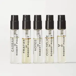 Custom Clear Mini Atomizer 1.5ml 2ml 3ml Transparent Empty Travel Sample Packing Glass Perfume Bottles Vial