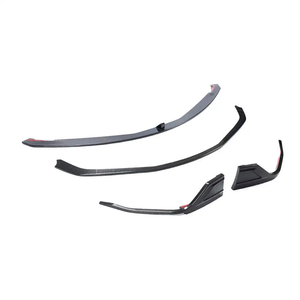 Divisores Delanteros de Fibra de Carbono Húmeda para <span class=keywords><strong>Toyota</strong></span> <span class=keywords><strong>Supra</strong></span> A90 2019 - Product Image 4