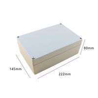 Boîtier de jonction extérieur étanche en aluminium moulé, boîtier de commande en alliage d'aluminium pour équipement d'installation électrique