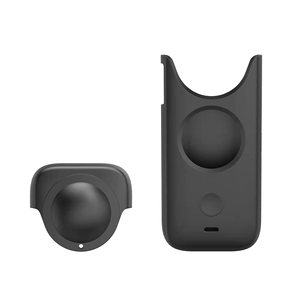 Funda de silicona KAMPHO para cámara de acción Insta360, funda protectora impermeable a prueba de polvo, funda para lente para cámara <span class=keywords><strong>Insta</strong></span> <span class=keywords><strong>360</strong></span> One <span class=keywords><strong>X2</strong></span> - Product Image 4