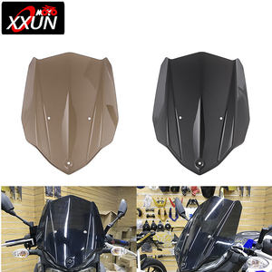 XXUN-Deflector de viento para parabrisas de motocicleta, con soporte de montaje para <span class=keywords><strong>Yamaha</strong></span> <span class=keywords><strong>MT</strong></span>-<span class=keywords><strong>03</strong></span> MT03 <span class=keywords><strong>MT</strong></span> <span class=keywords><strong>03</strong></span> 2016 2017 <span class=keywords><strong>2018</strong></span> 2019 - Product Image 1