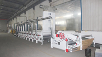 Machine de recyclage de vieux vêtements en coton/linge avec commande PLC pour la filature du coton, haute capacité 150-500 kg/heure