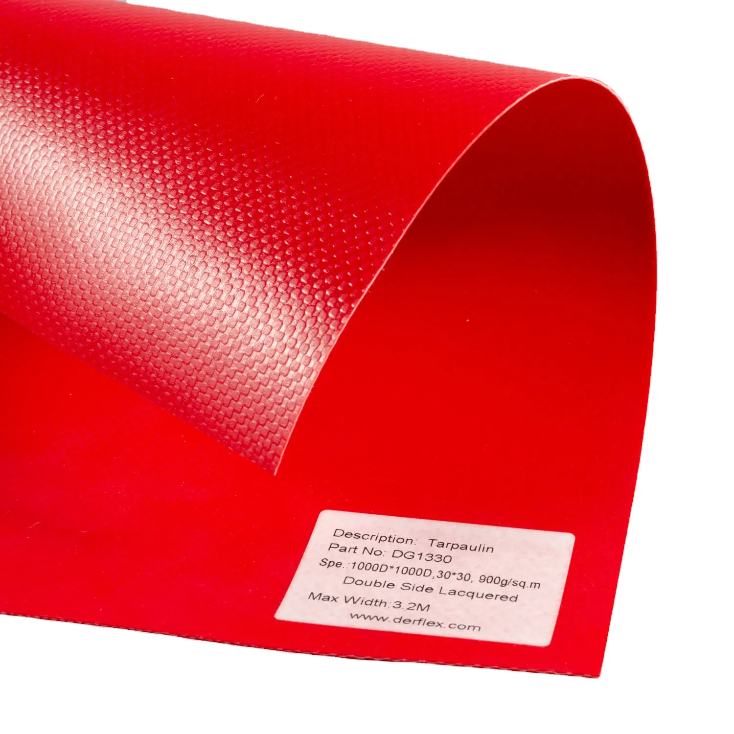 High Tearing Strength Fabric Material 1000d PVC Coated Fabric Non-Slip Vinyl Coated Polyester Fabric