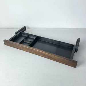 Tiroir de rangement sous table adapté aux bureaux d'ordinateur Bureaux d'étude avec grand espace interne et séparable - Product Image 2