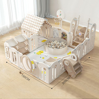Parc de jeu pliable pour enfants, clôture de sécurité, aire de jeux intérieure, parc de jeu sécurisé, parc de jeu en plastique pour bébé, pour tout-petits